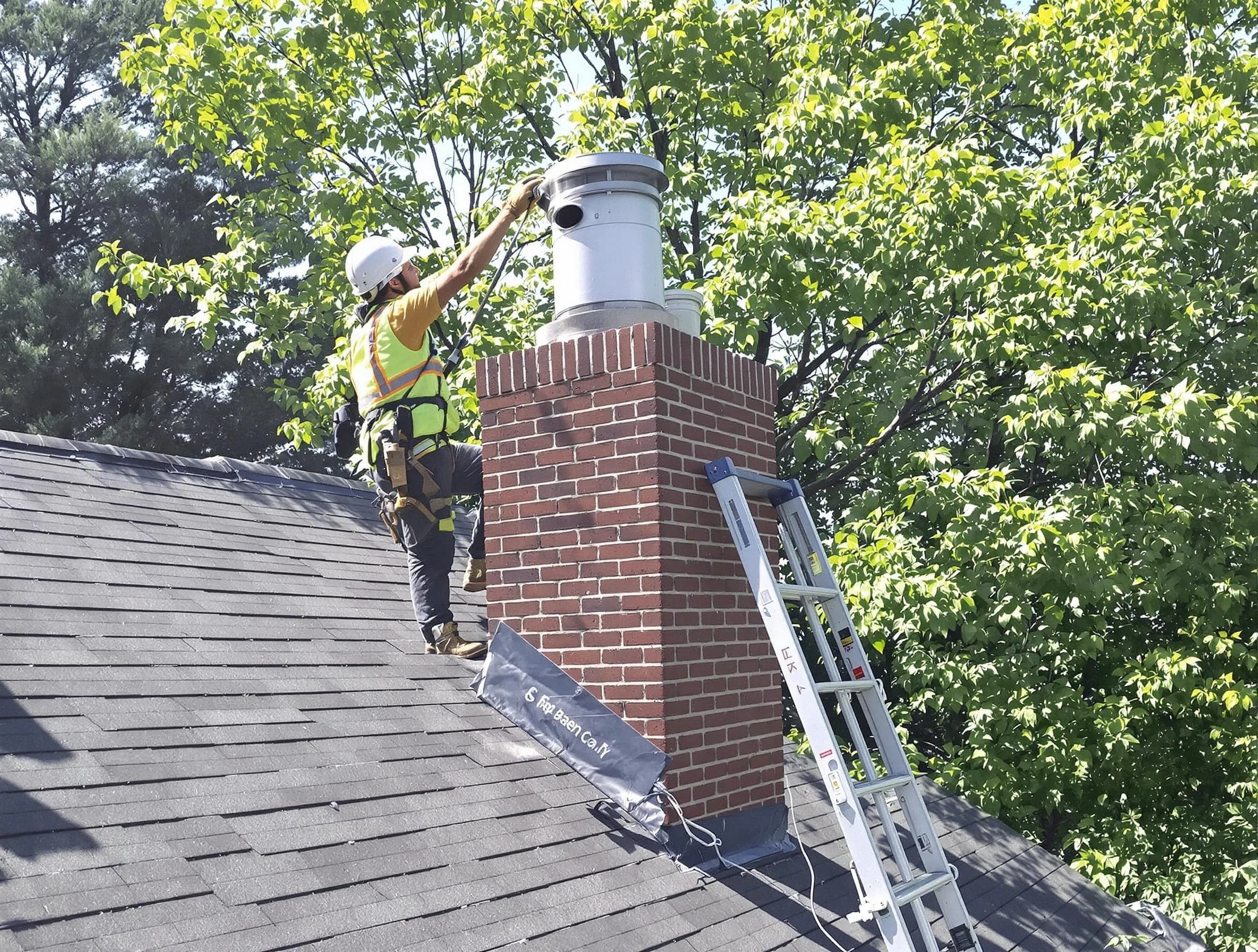 Chimney liner inspection by Spanish Fork Chimney Sweep in Spanish Fork, UT