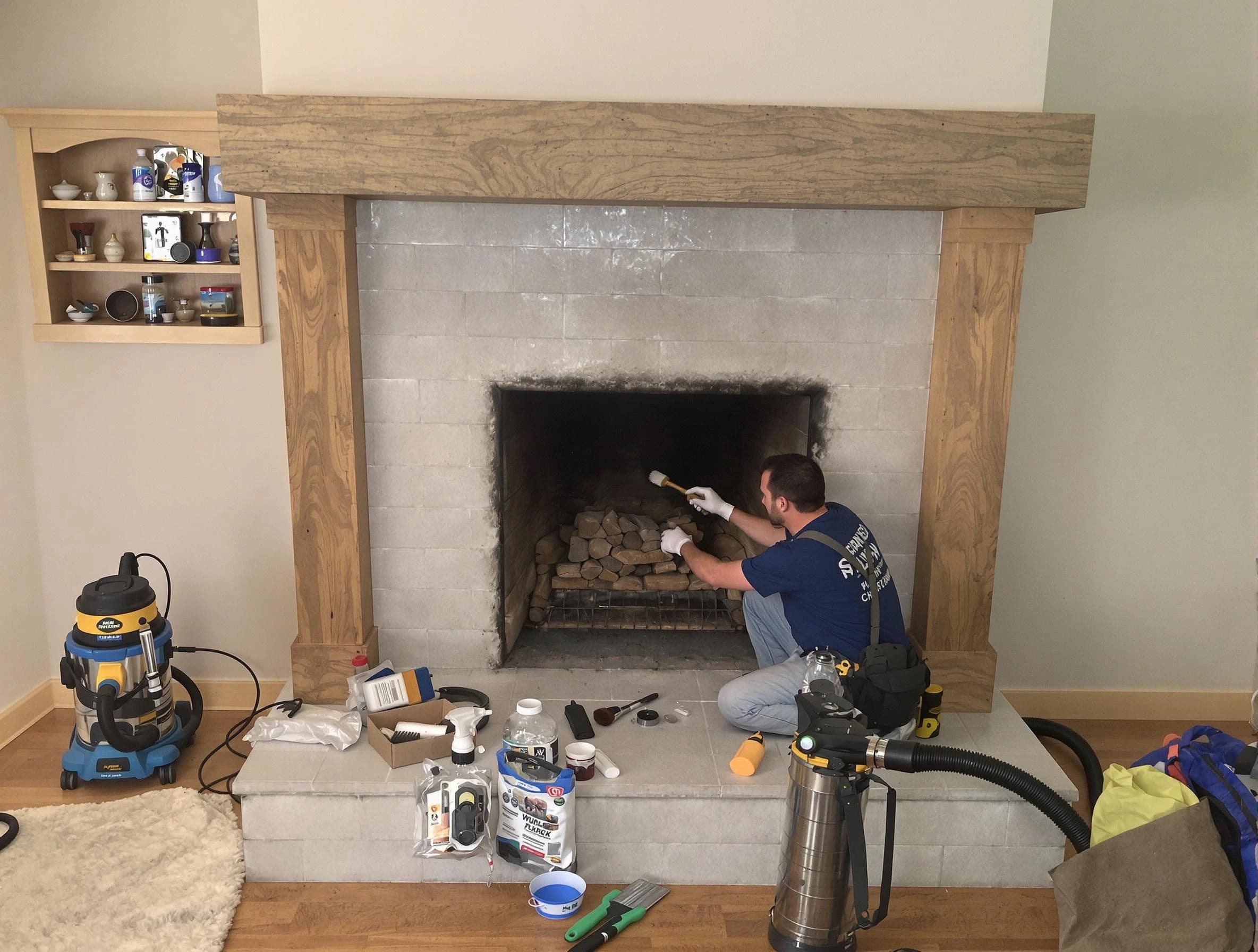 Detailed creosote removal process by Spanish Fork Chimney Sweep in Spanish Fork, UT