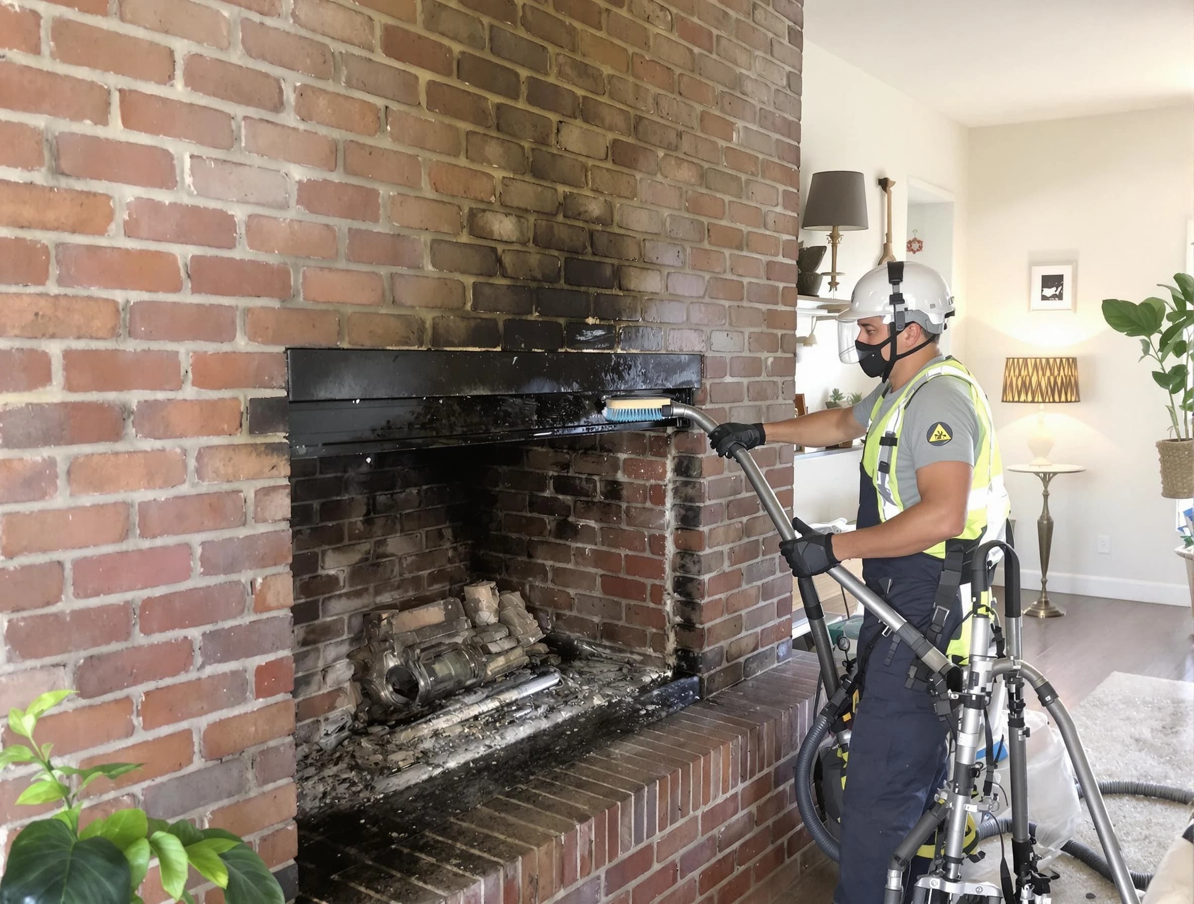 Spanish Fork Chimney Sweep providing fireplace cleaning services in Spanish Fork, UT