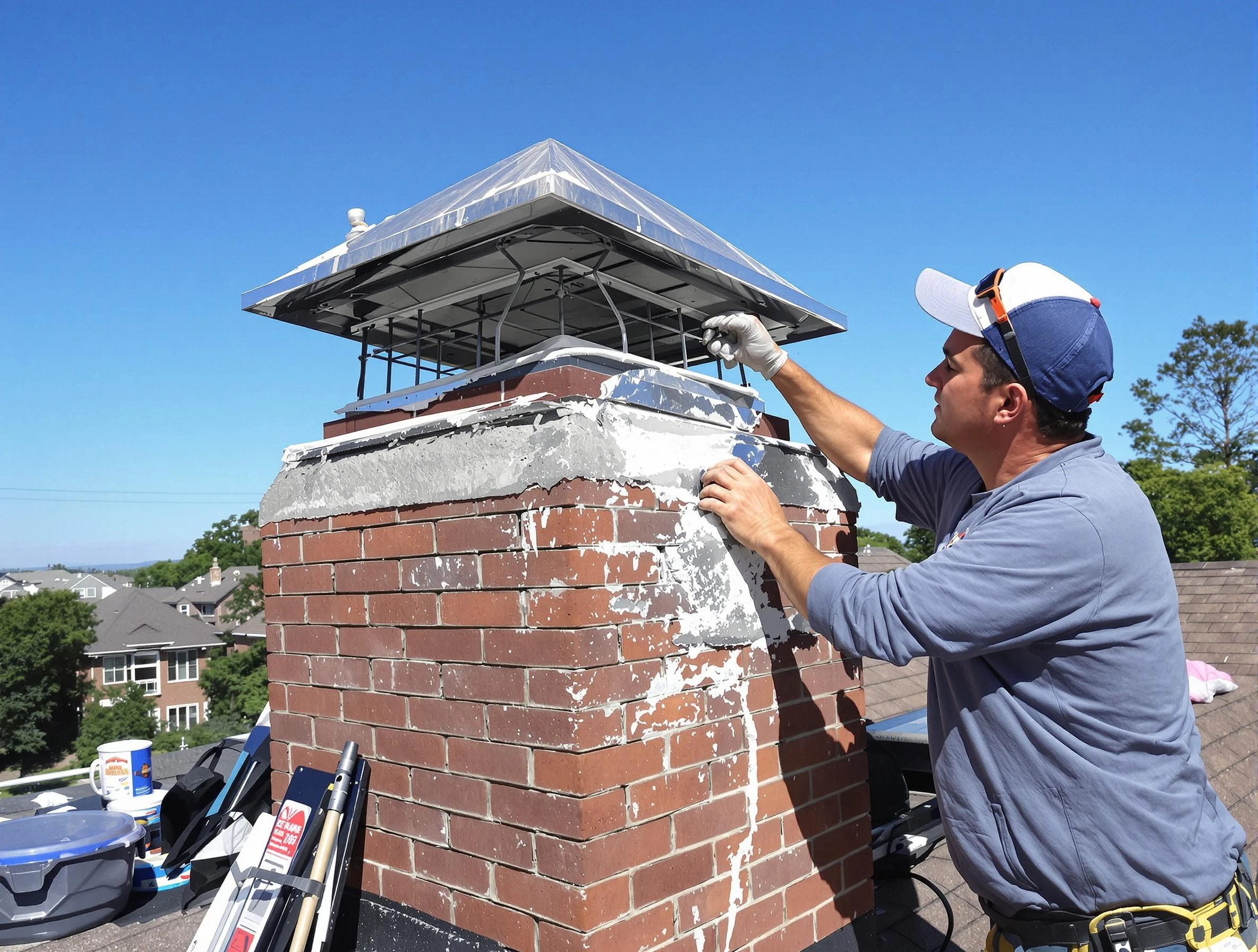Chimney Crown Services in Spanish Fork