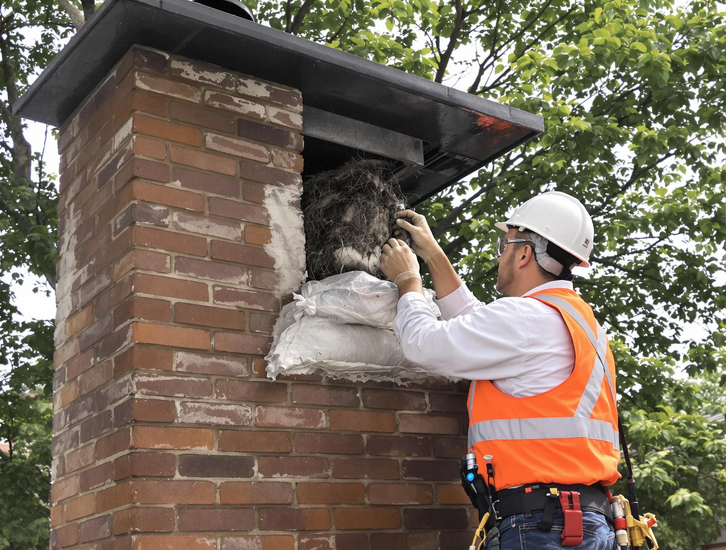 Humane removal of debris and animals by Spanish Fork Chimney Sweep in Spanish Fork, UT