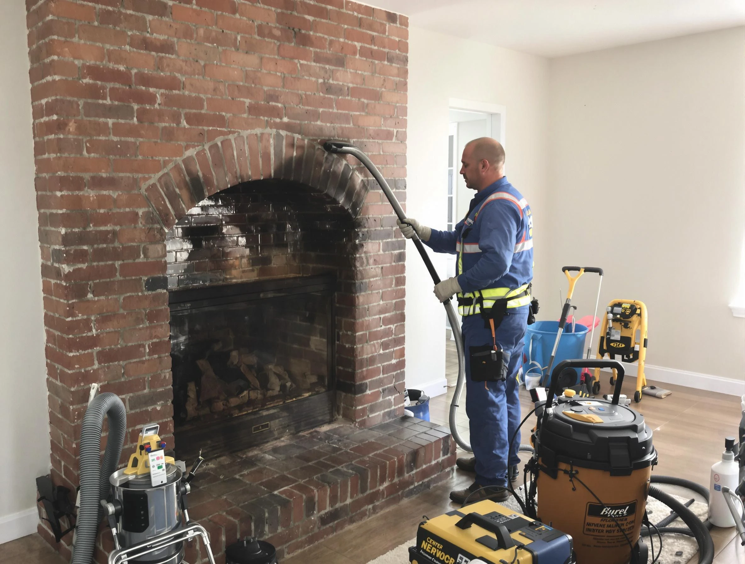 Spanish Fork Chimney Sweep expert performing detailed chimney sweep in Spanish Fork, UT