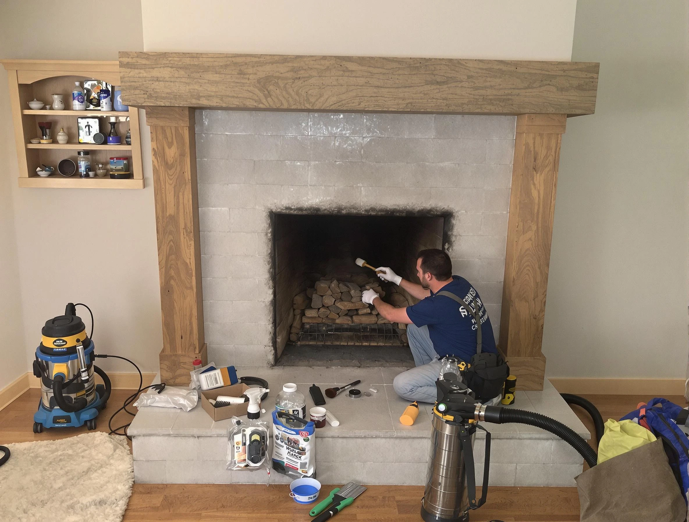 Detailed creosote removal process by Spanish Fork Chimney Sweep in Spanish Fork, UT